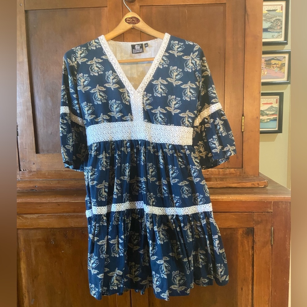 Madison Mathews Boho Dress